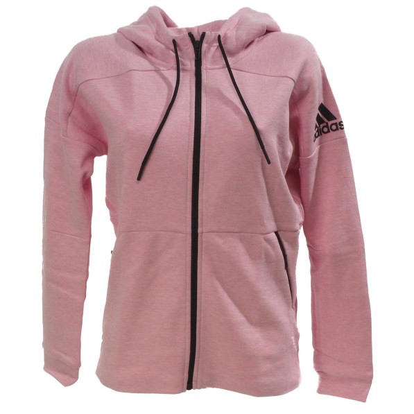 veste adidas femme noir et rose