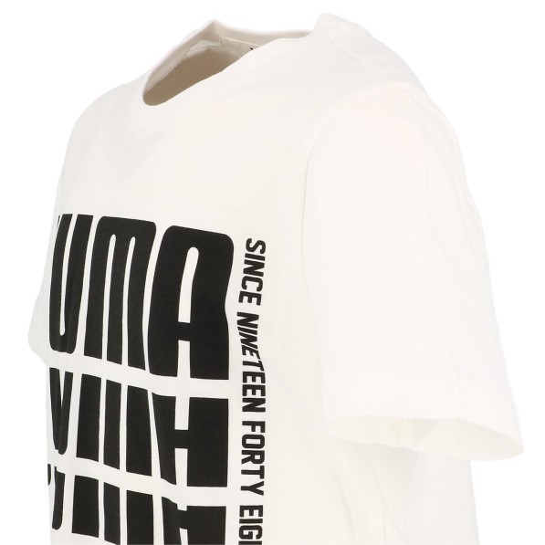 tee shirt puma enfant beige