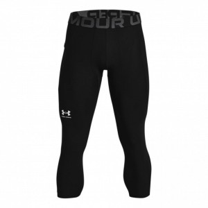 Legging de compression 3/4 Under Armour Heatgeat noir pour homme