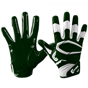 Gant de football américain Cutters S451 REV pro 2.0 Vert Foncé