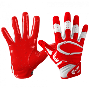 Gant de football américain Cutters S451 REV pro 2.0 Rouge