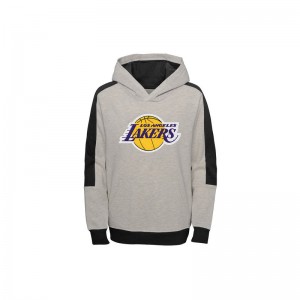 Sweat à capuche NBA Los Angeles Lakers Outerstuff lived Gris pour Junior