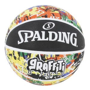 Rainbow graffiti sz7 rubber basketball