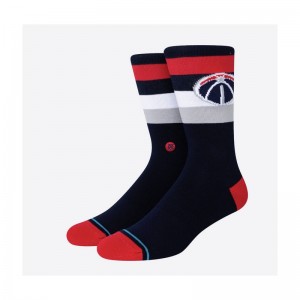 Chaussettes NBA Washington Wizards Stance St Crew Bleu marine