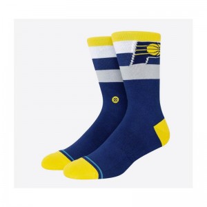 Chaussettes NBA  Indiana Pacers Stance St Crew Bleu marine