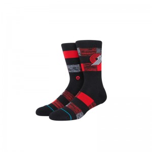 Chaussettes NBA Portland Trail blazers Stance Cryptic Noir