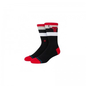 Chaussettes NBA Chicago Bulls Stance St Crew Rouge