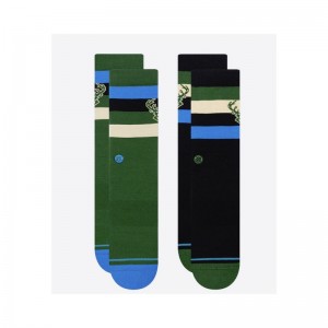 Chaussettes NBA Milwaukee Bucks Stance St 2 pack Vert