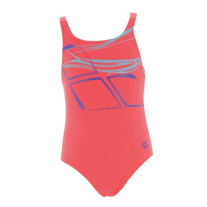 Girl s swimsuit swim pro logo