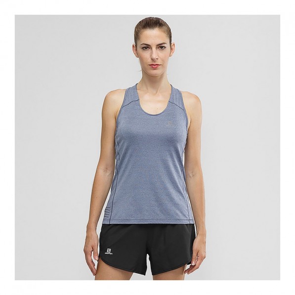 Salomon Debardeur Xa Tank W Lilac Gray Salomon tightR