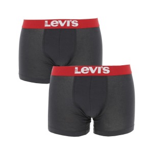 Levis men solid basic boxer 2p