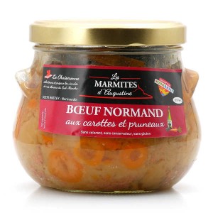 Boeuf normand aux carottes et pruneaux - Bocal 750g