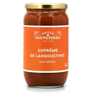 Suprême de Langoustines aux Epices - Maison Sauveterre - Bocal 780g