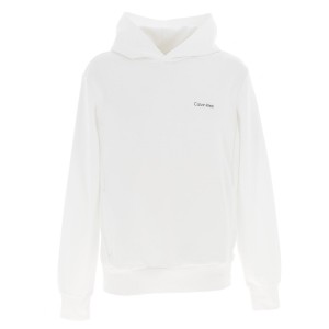 Micro logo repreve hoodie white
