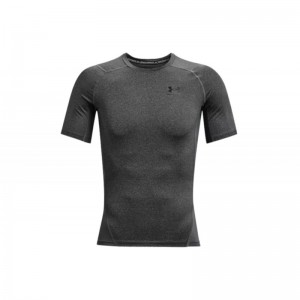 T-shirt de compression à manche courte Under Armour HeatGear Gris pour homme