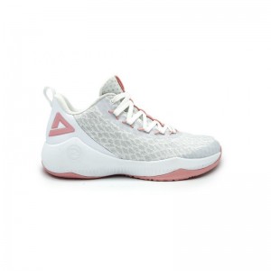 Chaussure de Basketball Peak Snake Blanc Rose