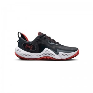 Chaussure de Basketball Under Armour Spawn 5 Low Noir