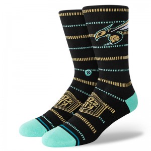 Chaussettes NBA Charlotte Hornets City Edition 23 Noir