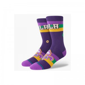 Chaussettes NBA New Orleans Pelicans City Edition 23 Violet