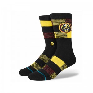 Chaussettes NBA Denver Nuggets Stance Cryptic Noir