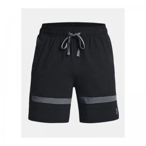 Short de bain Under Armour Baseline Noir pour homme