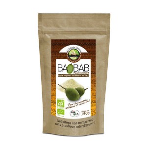 Poudre de Baobab Bio - Sachet 150g
