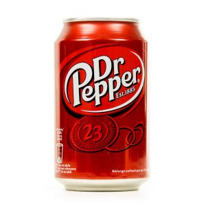 Dr Pepper Soda - Canette 330 ml