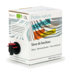 Kombucha de bouleau bio - Souplesse - Bib 1.5L