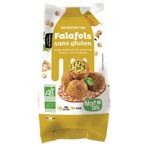 Préparation pour falafels bio et sans gluten - Sachet de 150g (environ 20 falafels)