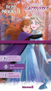 Disney La Reine des Neiges 2 - Mon kit d'activités (Anna et Elsa)