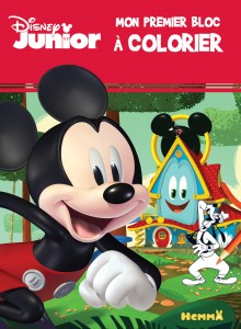 Disney Junior Mickey Mouse Funhouse - Mon premier bloc à colorier