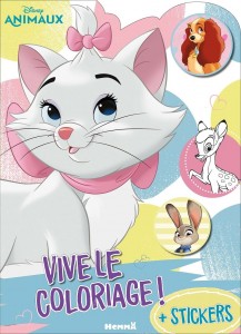Disney Animaux - Vive le coloriage ! (Marie points colorés)
