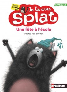 Je lis avec Splat : Une fête à l'école