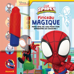 Marvel Spidey et ses amis extraordinaires - Pinceau magique - Peins avec de l'eau pour voir apparaît