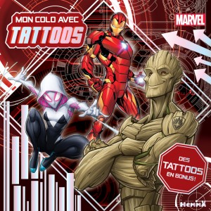 Marvel  - Mon colo avec tattoos - Des tattoos en bonus !