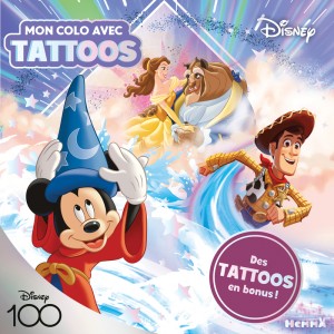 Disney 100 Disney  - Mon colo avec tattoos - Des tattoos en bonus !