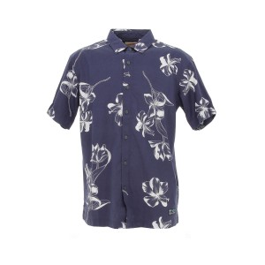 Vintage hawaiian s/s shirt navy