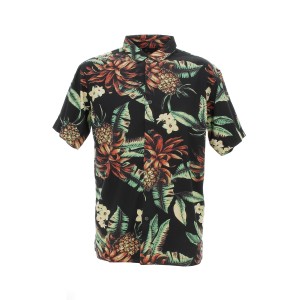 Vintage hawaiian s/s shirt black