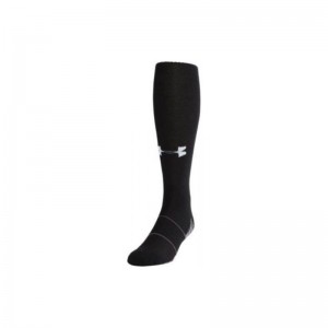 Chaussettes de Sport Under Armour Team Over the calf Noir