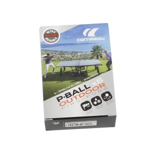 P-ball outdoor ultradurable (boite de 6 balles)