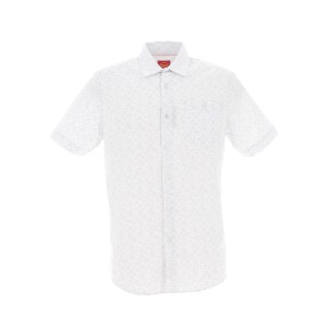 Chemise manches courtes microprint