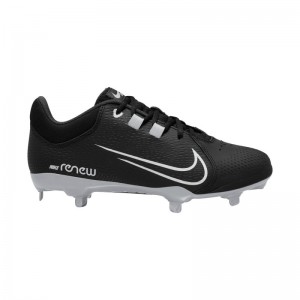 Crampons de Softball métal Nike Hyperdiamond 4 Pro low Noir