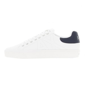 Sneaker optic white+navy