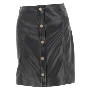 Carola faux leather mini skirt