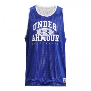 Débardeur Under Armour Baseline Reversible Bleu pour homme