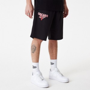 Short NBA Chicago Bulls New Era Team Script Noir