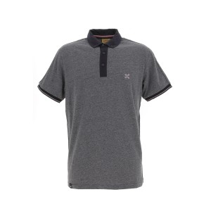 Polo manches courtes jersey jaspe