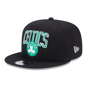 Casquette NBA Boston Celtics New Era Patch 9Fifty Noir