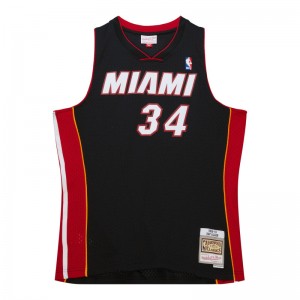 Maillot NBA Ray Allen Miami Heat 2012-13 Mitchell & ness Hardwood Classic Noir