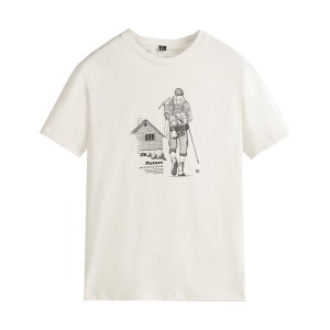 D&s hiker tee natural white